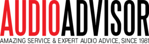 Audio Advisor Logo with Tagline